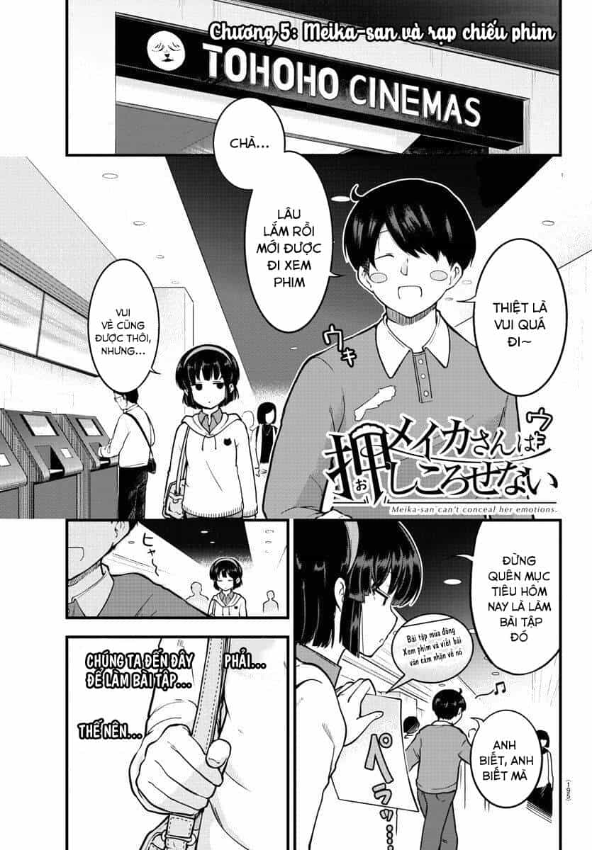 Meika-San Can't Conceal Her Emotions - Chương 5 - ảnh 2