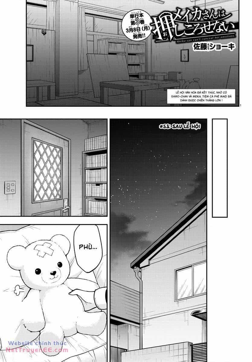 Meika-San Can't Conceal Her Emotions - Chương 53 - ảnh 1