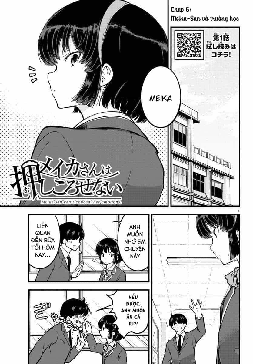 Meika-San Can't Conceal Her Emotions - Chương 6 - ảnh 2