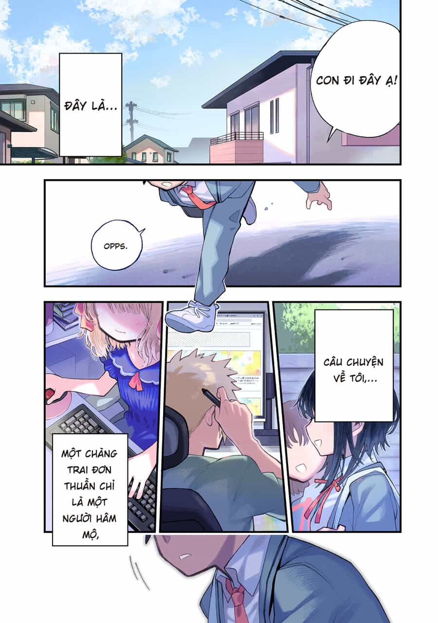 Mình Rủ Cô Bạn Cùng Lớp Làm Vtuber... Và Rủ Luôn Cả Trái Tim Cô Ấy! - Chương 1 - ảnh 3