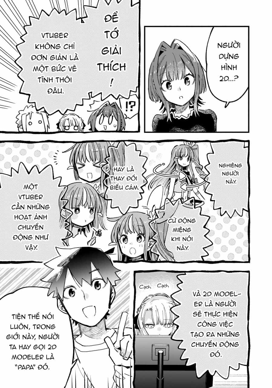 Mình Rủ Cô Bạn Cùng Lớp Làm Vtuber... Và Rủ Luôn Cả Trái Tim Cô Ấy! - Chương 5 - ảnh 9
