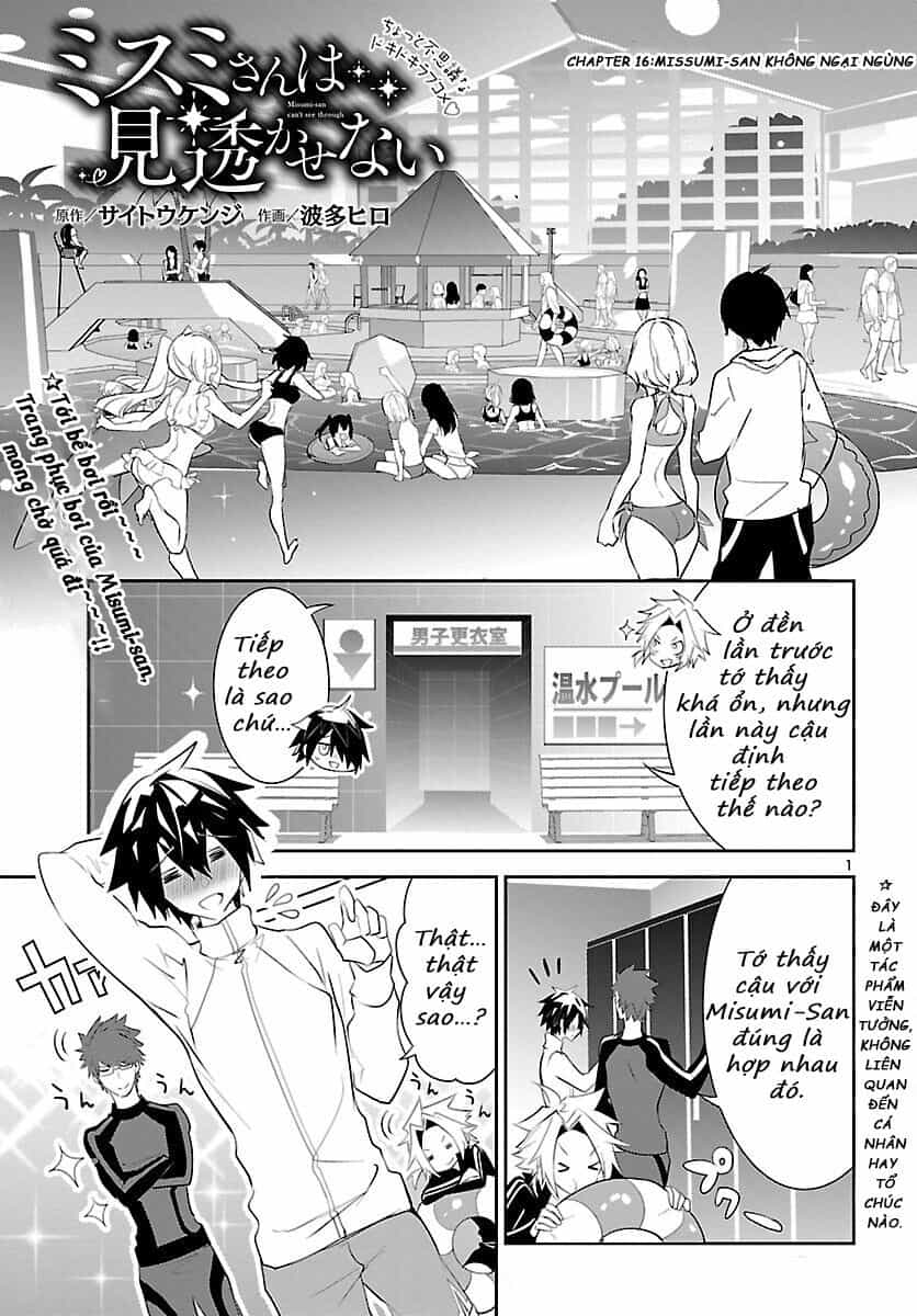 Misumi-San Không Thể Nhìn Thấu! - Chương 16 - ảnh 3