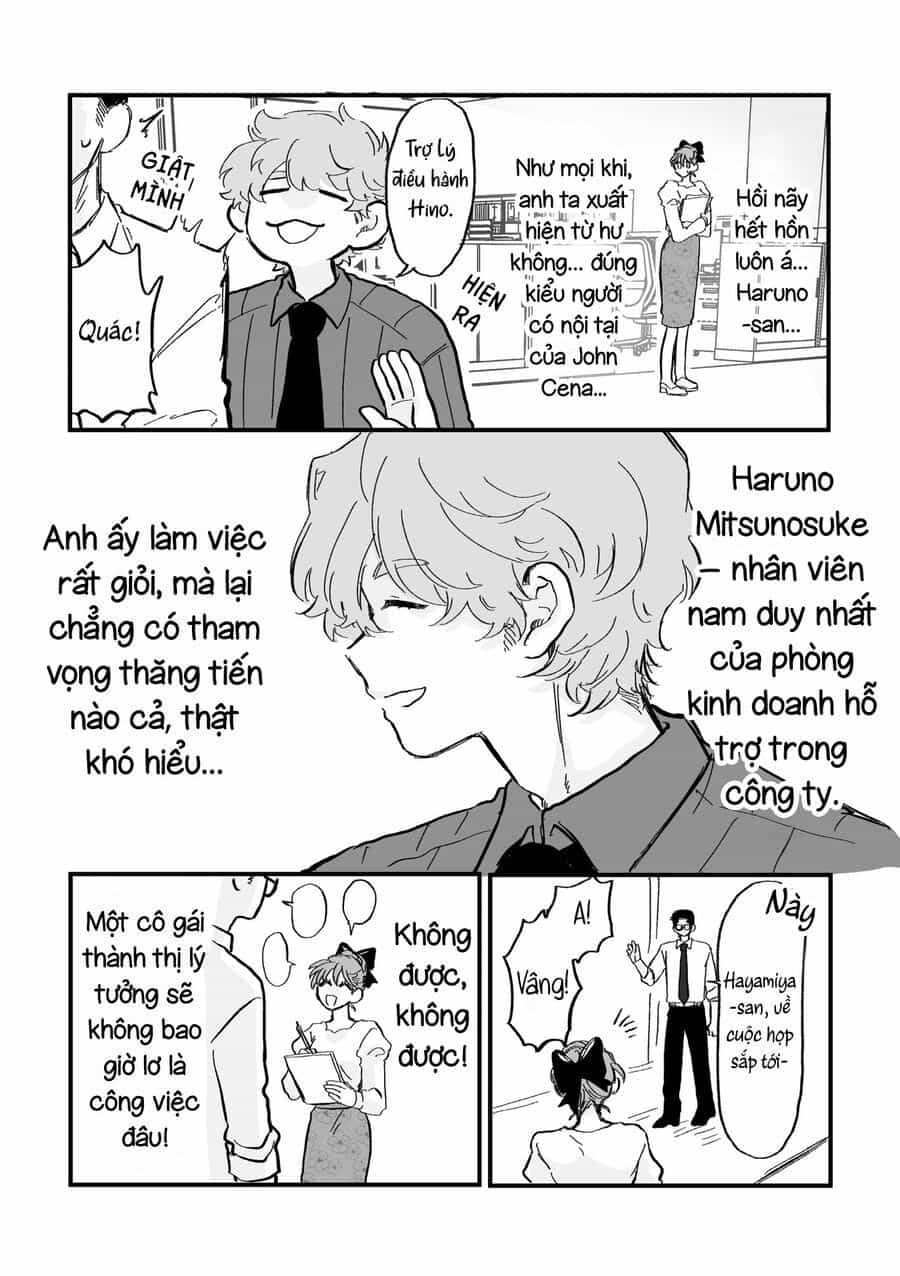 Một Cô Nàng Giả Nai Dễ Thương Trở Nên Bối Rối, Ngại Ngùng Vì Một Anh Chàng Hiền Lành, Dịu Dàng Ở Chỗ Làm. - Chương 1 - ảnh 3