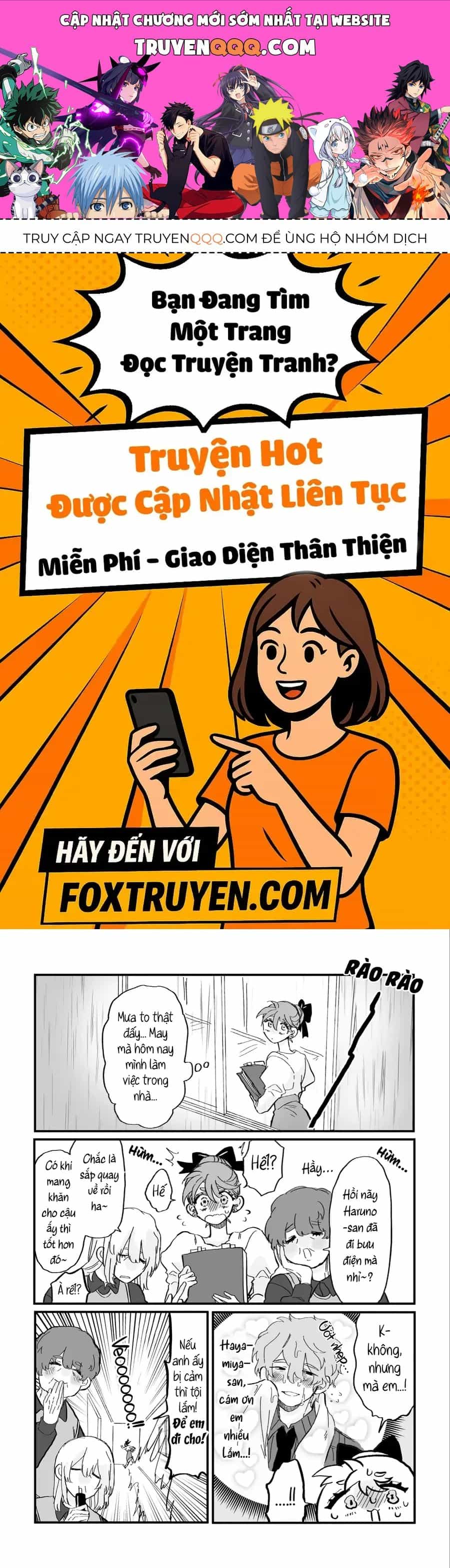 Một Cô Nàng Giả Nai Dễ Thương Trở Nên Bối Rối, Ngại Ngùng Vì Một Anh Chàng Hiền Lành, Dịu Dàng Ở Chỗ Làm. - Chương 5 - ảnh 1