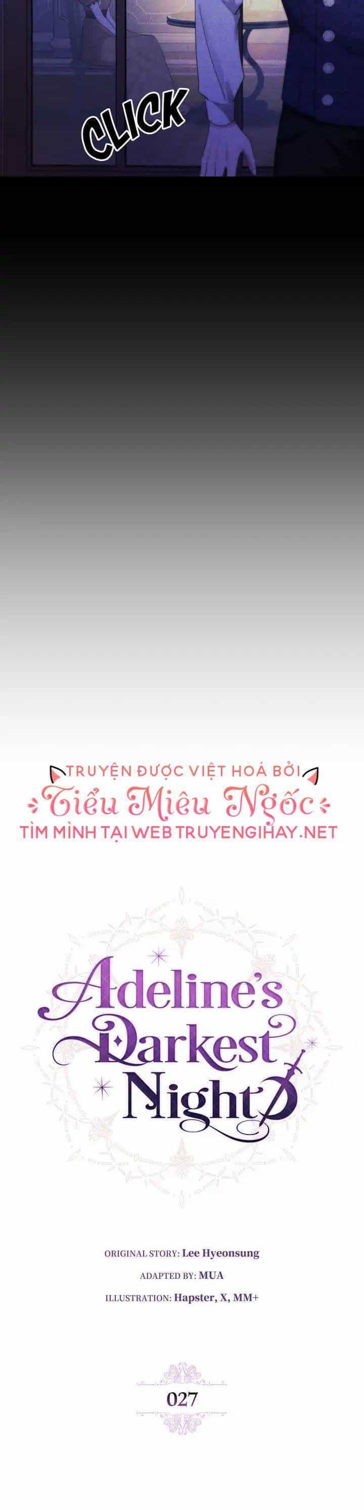 Một Đêm Sâu Đậm Của Adeline - Chương 27 - ảnh 27