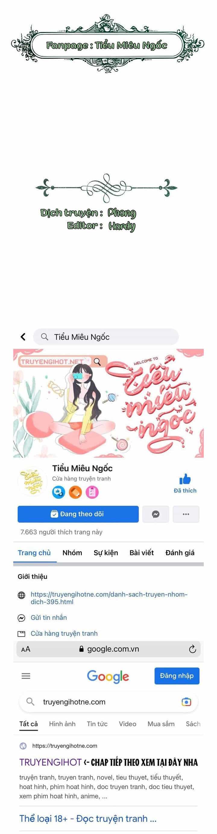Một Đêm Sâu Đậm Của Adeline - Chương 48.1 - ảnh 1