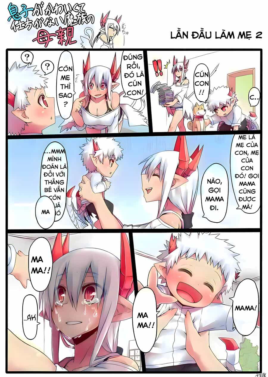 Musuko Ga Kawaikute Shikataganai Mazoku No Hahaoya - Chương 1 - ảnh 9