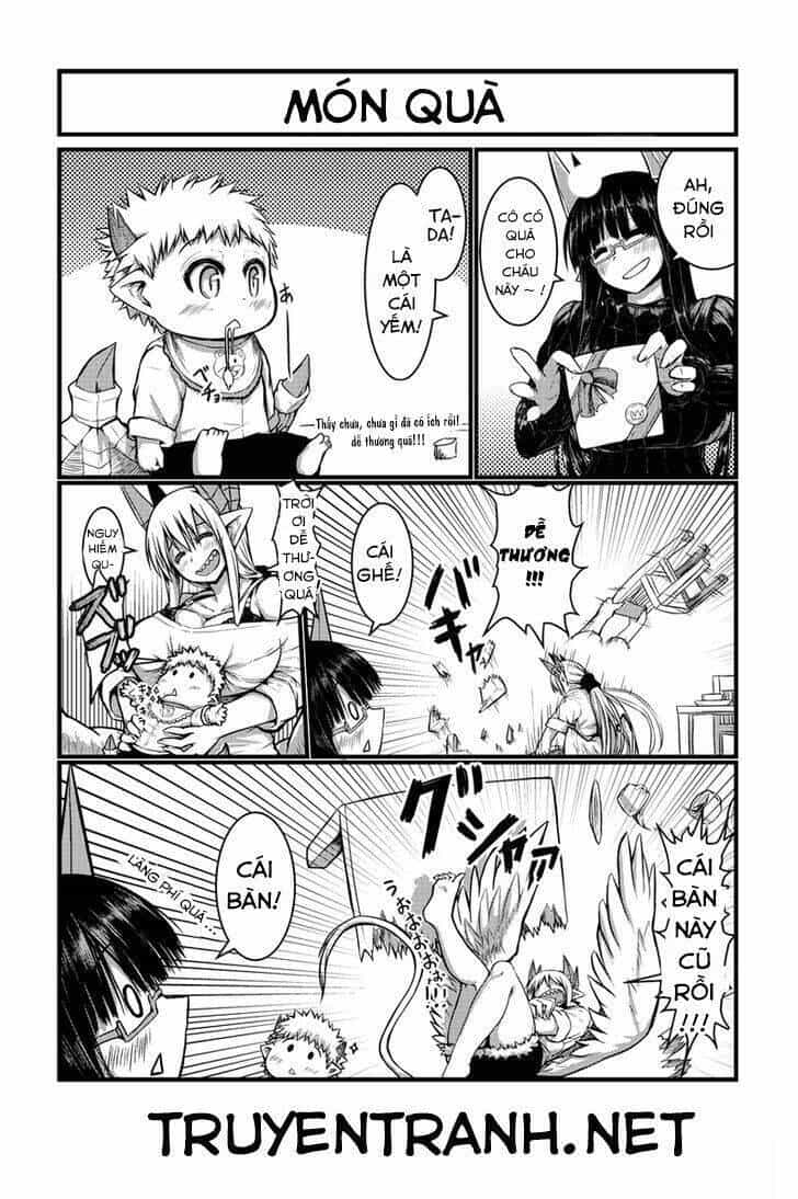 Musuko Ga Kawaikute Shikataganai Mazoku No Hahaoya - Chương 4 - ảnh 4