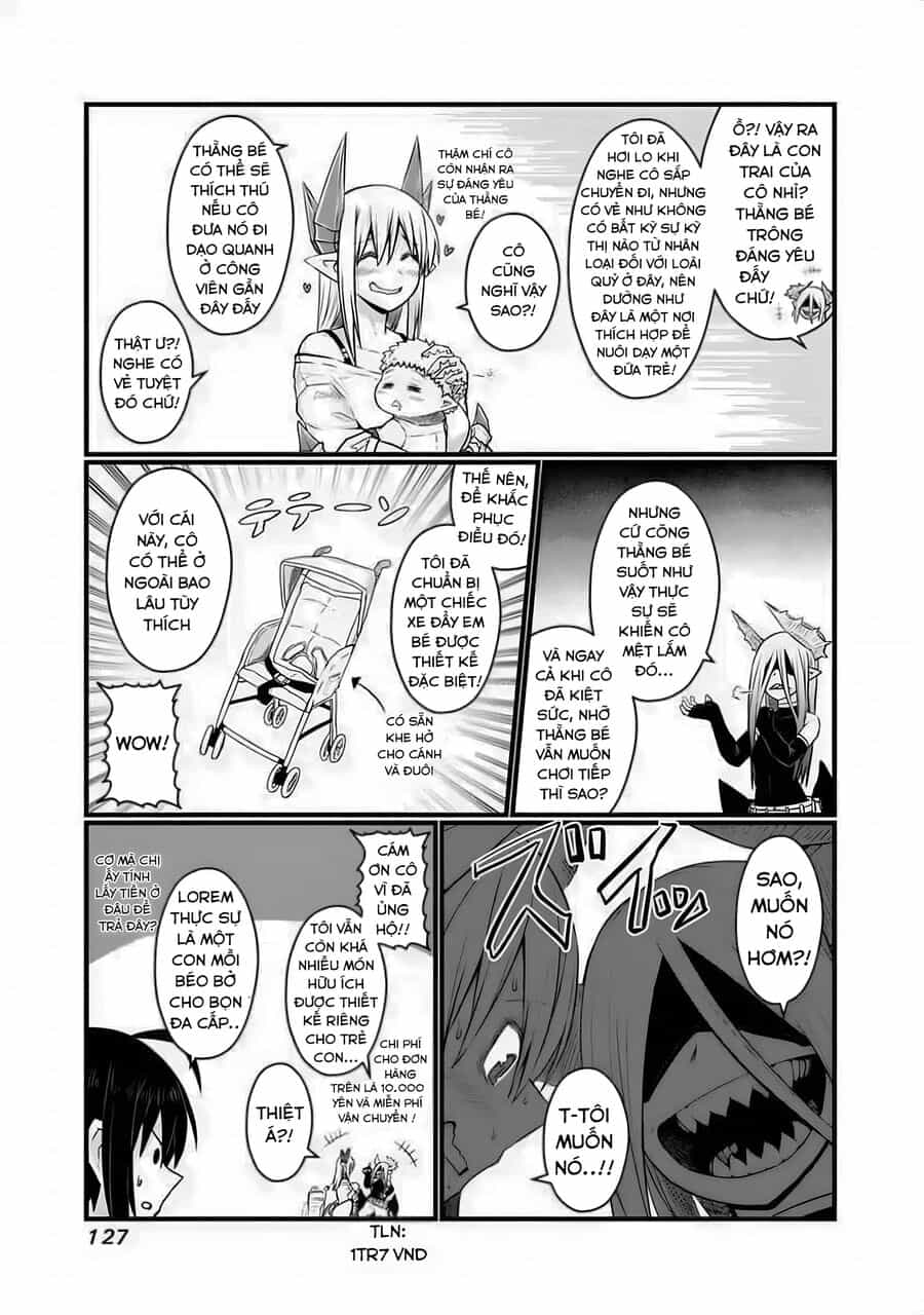 Musuko Ga Kawaikute Shikataganai Mazoku No Hahaoya - Chương 48 - ảnh 8