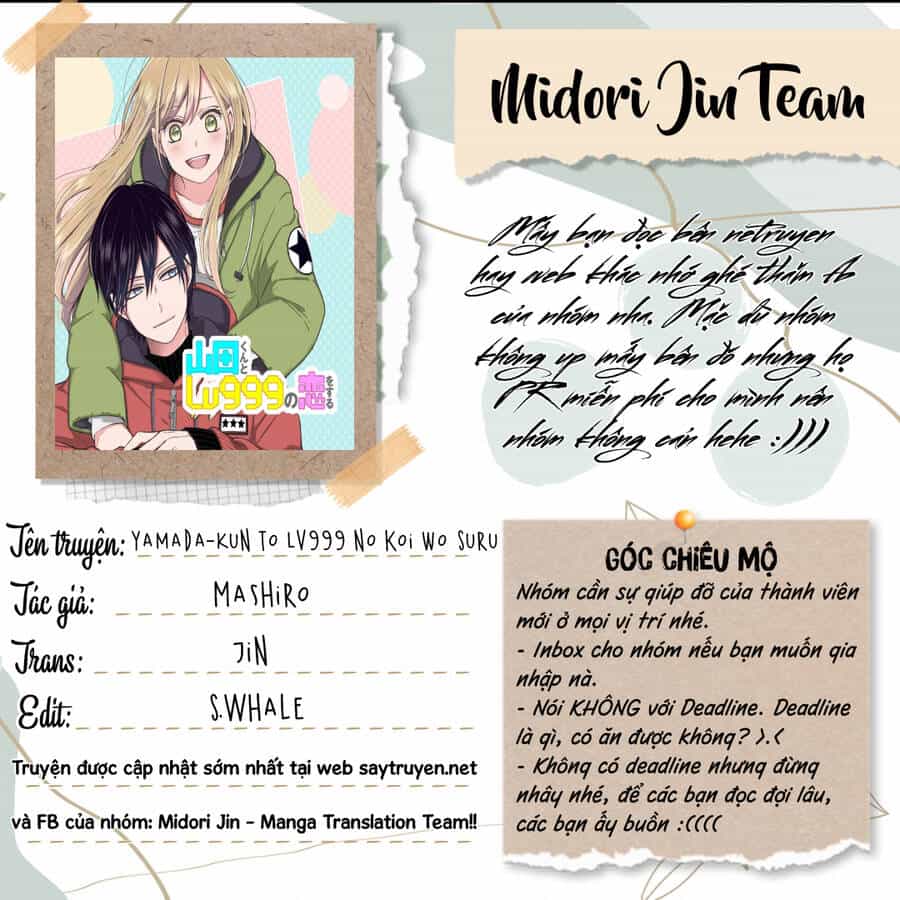My Lv999 Love For Yamada-Kun - Chương 39 - ảnh 2