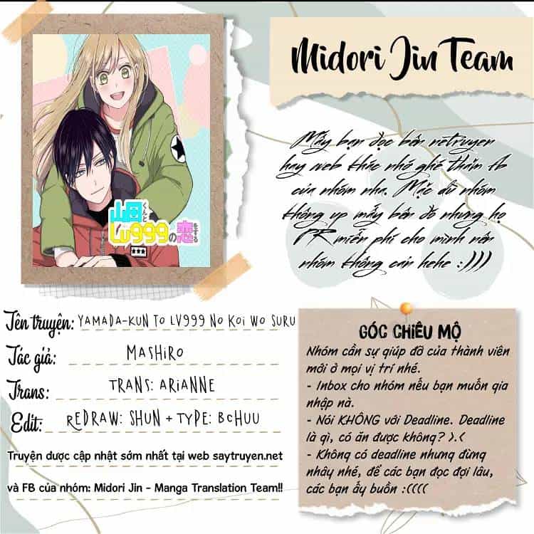 My Lv999 Love For Yamada-Kun - Chương 97 - ảnh 2