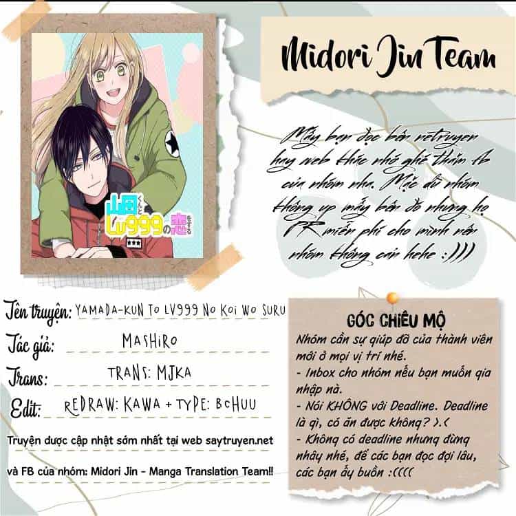 My Lv999 Love For Yamada-Kun - Chương 100 - ảnh 2