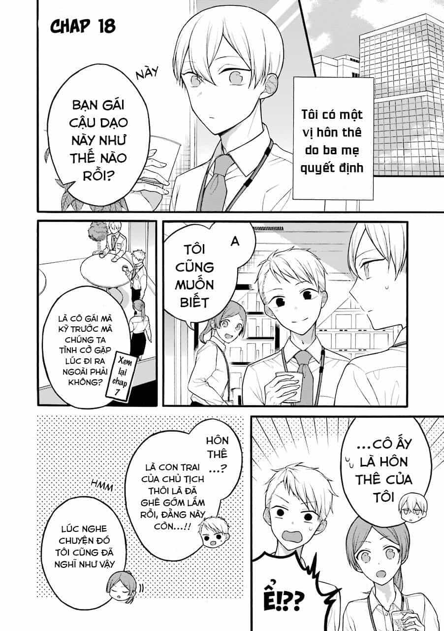 Naka No Warui Iinazuke No Hanashi - Chương 18 - ảnh 2