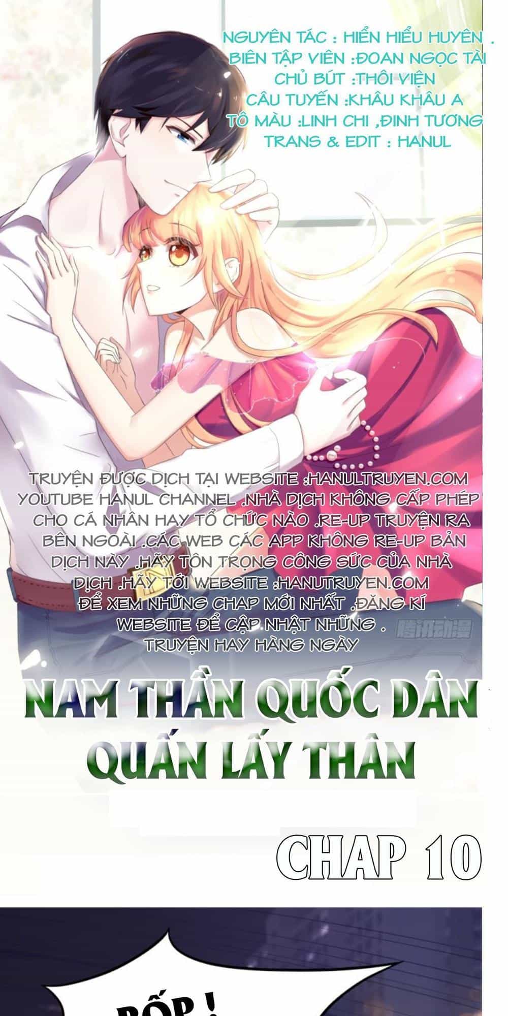 Nam Thần Quốc Dân Quấn Lấy Tôi - Chương 10 - ảnh 1