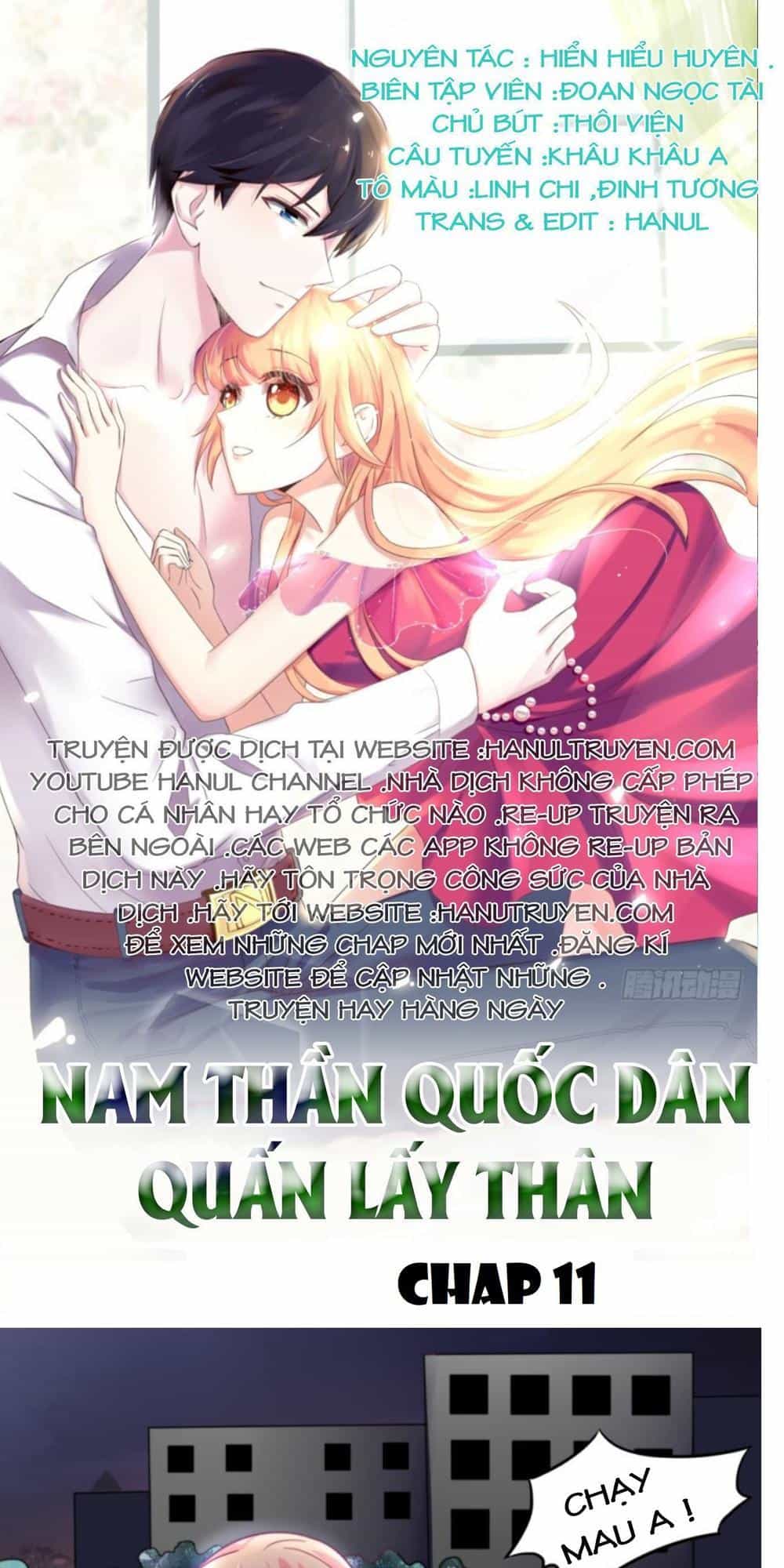Nam Thần Quốc Dân Quấn Lấy Tôi - Chương 11 - ảnh 1