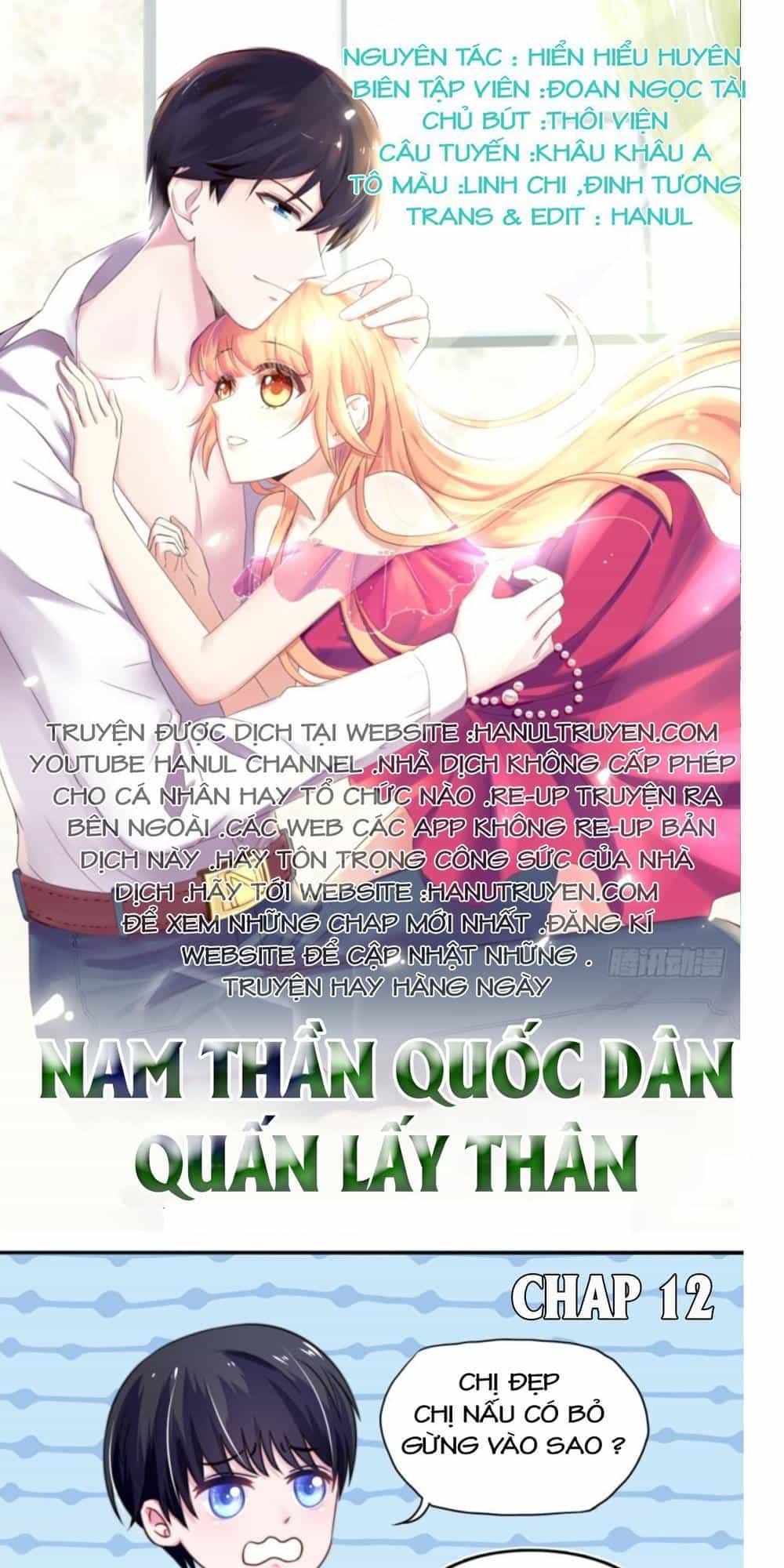 Nam Thần Quốc Dân Quấn Lấy Tôi - Chương 12 - ảnh 1