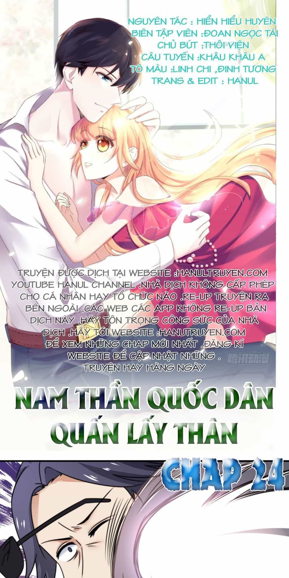 Nam Thần Quốc Dân Quấn Lấy Tôi - Chương 24 - ảnh 1