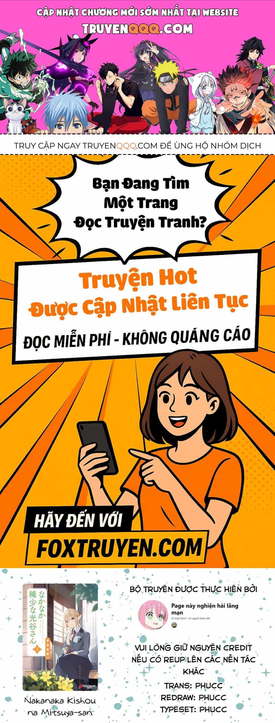 Nàng Mitsuya Thật Hiếm Thấy - Chương 1 - ảnh 1