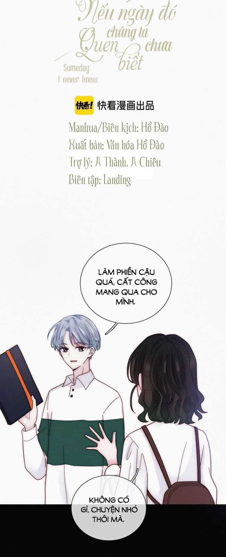 Nếu Ngày Đó Chúng Ta Chưa Quen Biết - Chương 12 - ảnh 3