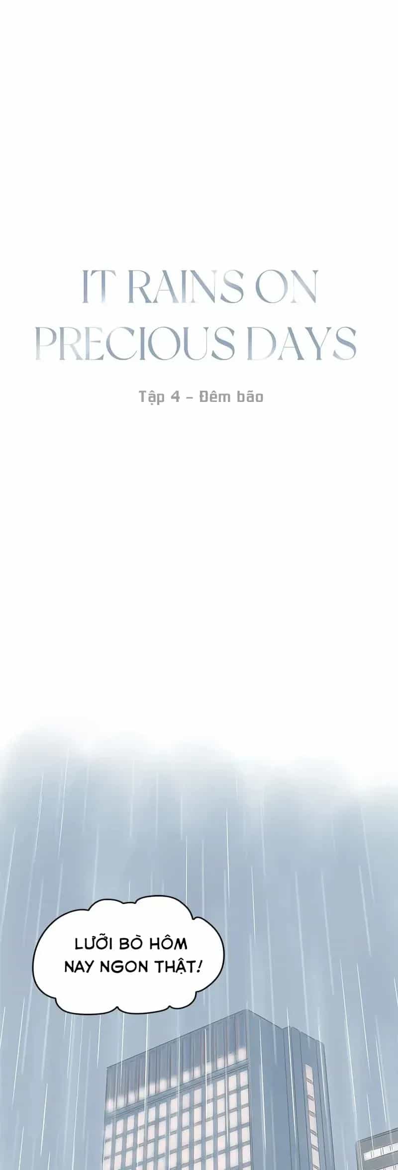 Ngày Quan Trọng Luôn Là Ngày Mưa - Chương 4 - ảnh 3