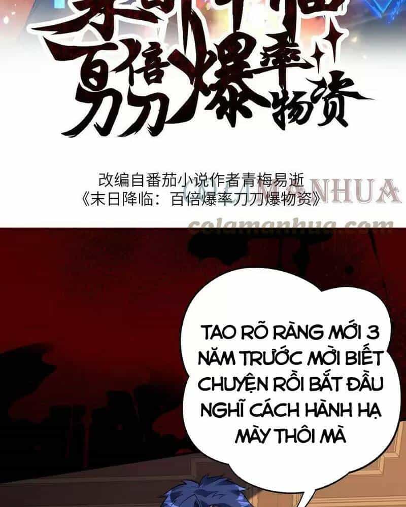 Ngày Tận Thế: Ta Nhận Được Tỷ Lệ Rớt Đồ Gấp 100 Lần - Chương 49 - ảnh 2