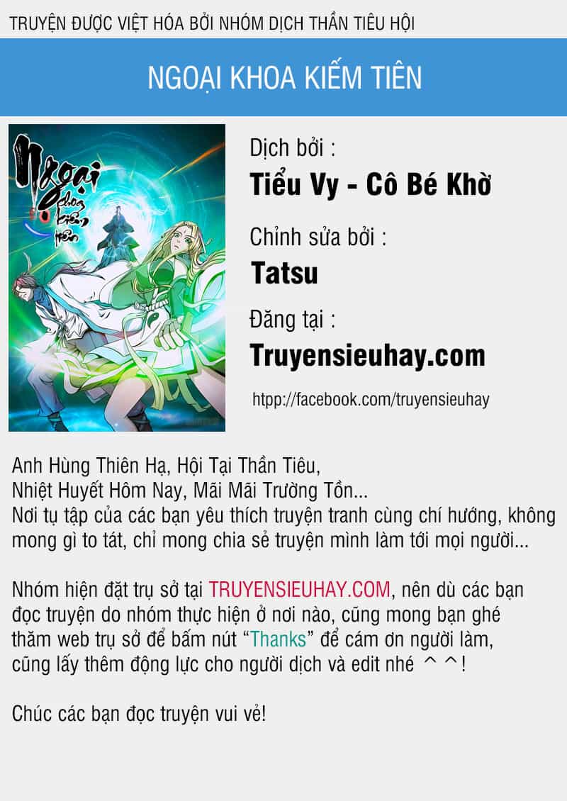 Ngoại Khoa Kiếm Tiên - Chương 2 - ảnh 1
