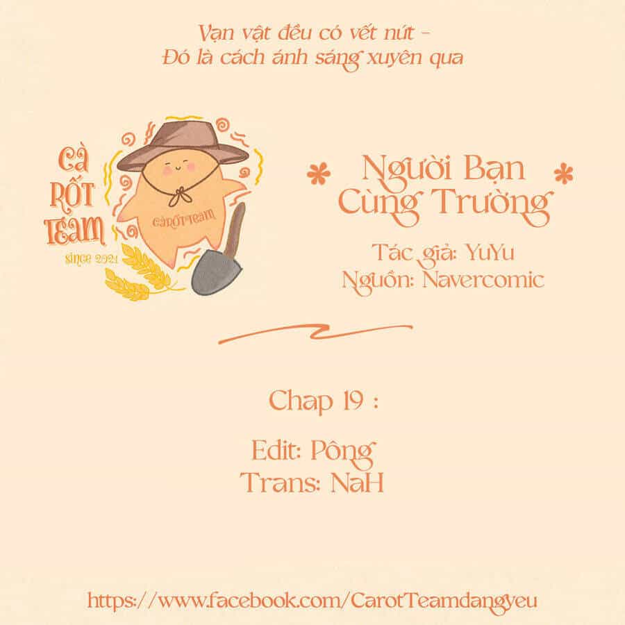 Người Bạn Cùng Trường - Chương 19 - ảnh 2