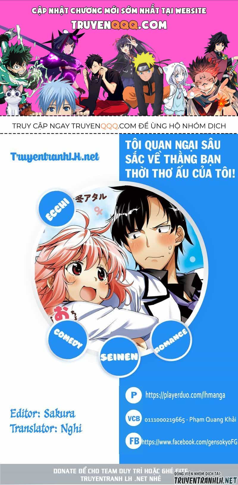 Người Bạn Thời Thơ Ấu Của Tôi Quá Dễ Thương! - Chương 1 - ảnh 1