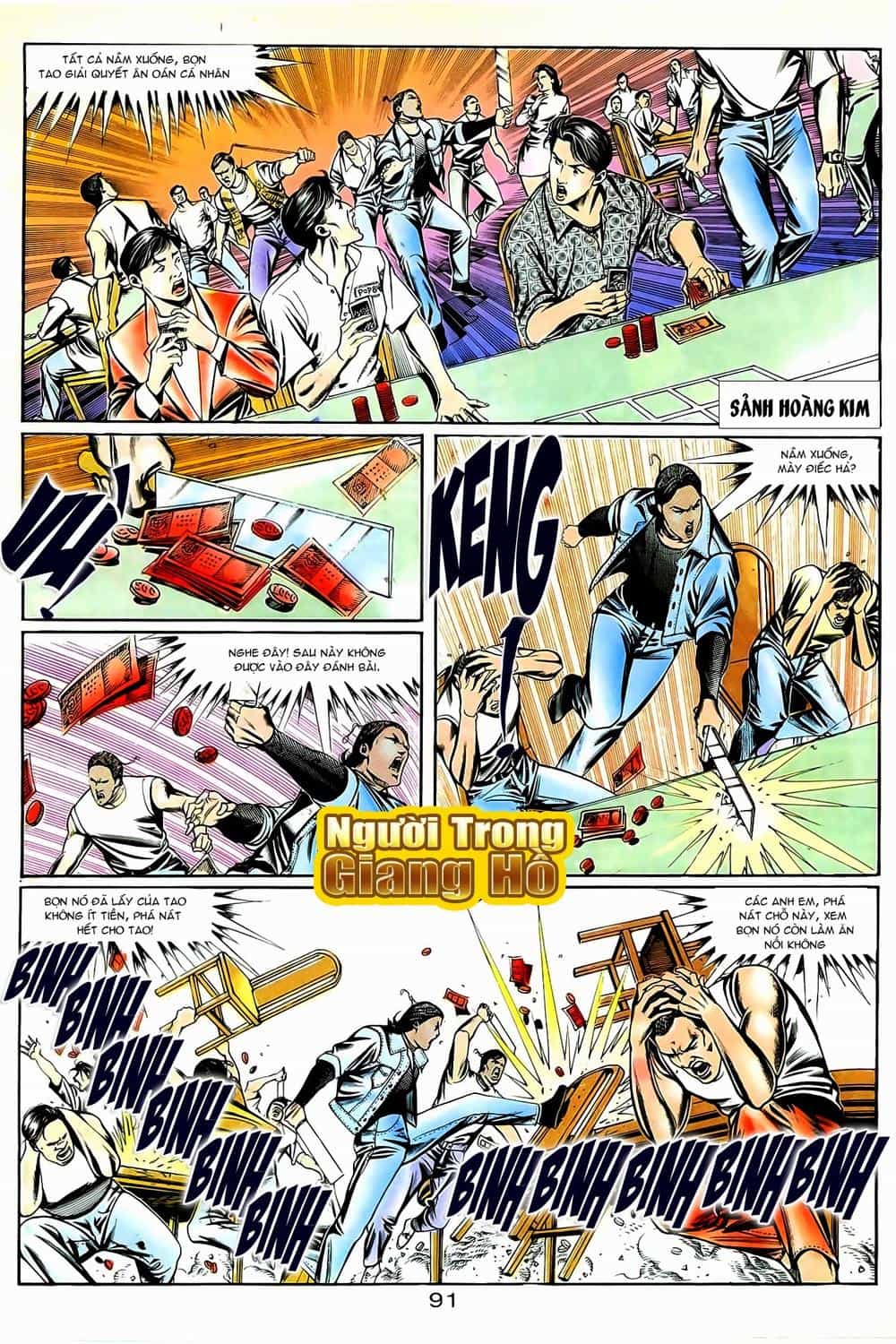 Người Trong Giang Hồ - Chương 87 - ảnh 5