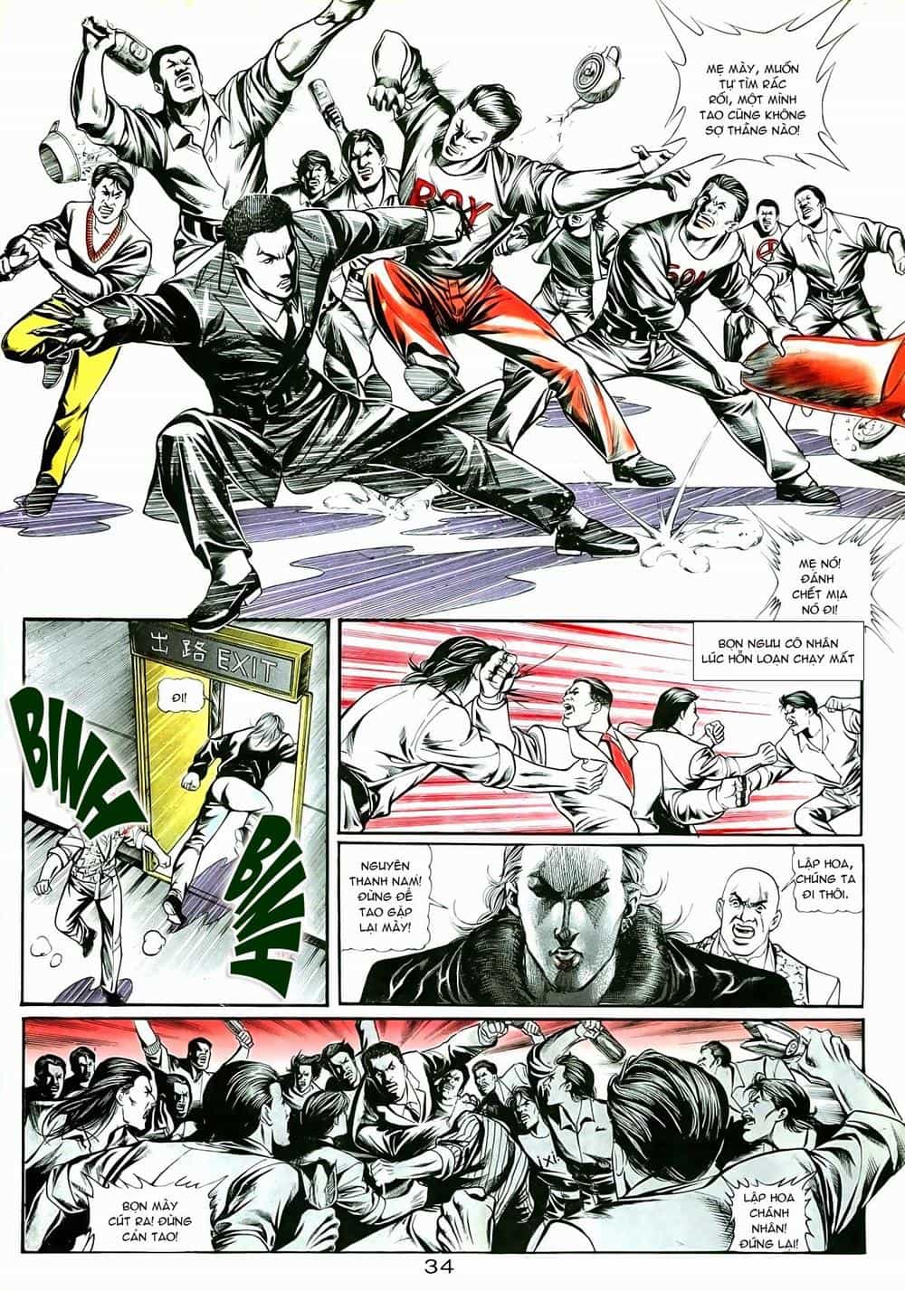 Người Trong Giang Hồ - Chương 9 - ảnh 14