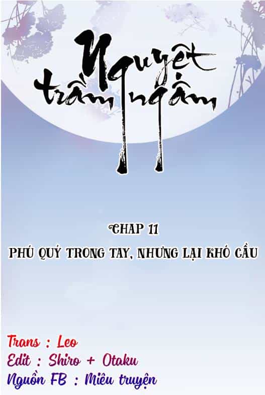 Nguyệt Trầm Ngâm - Chương 11 - ảnh 2