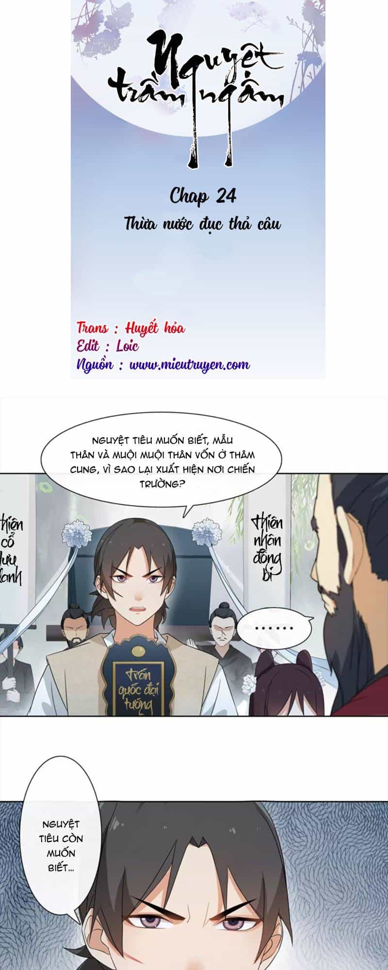 Nguyệt Trầm Ngâm - Chương 24 - ảnh 1