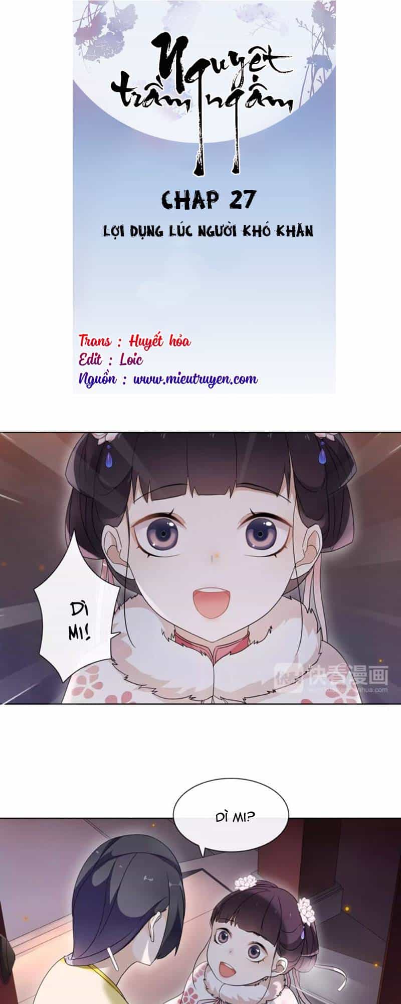 Nguyệt Trầm Ngâm - Chương 27 - ảnh 1