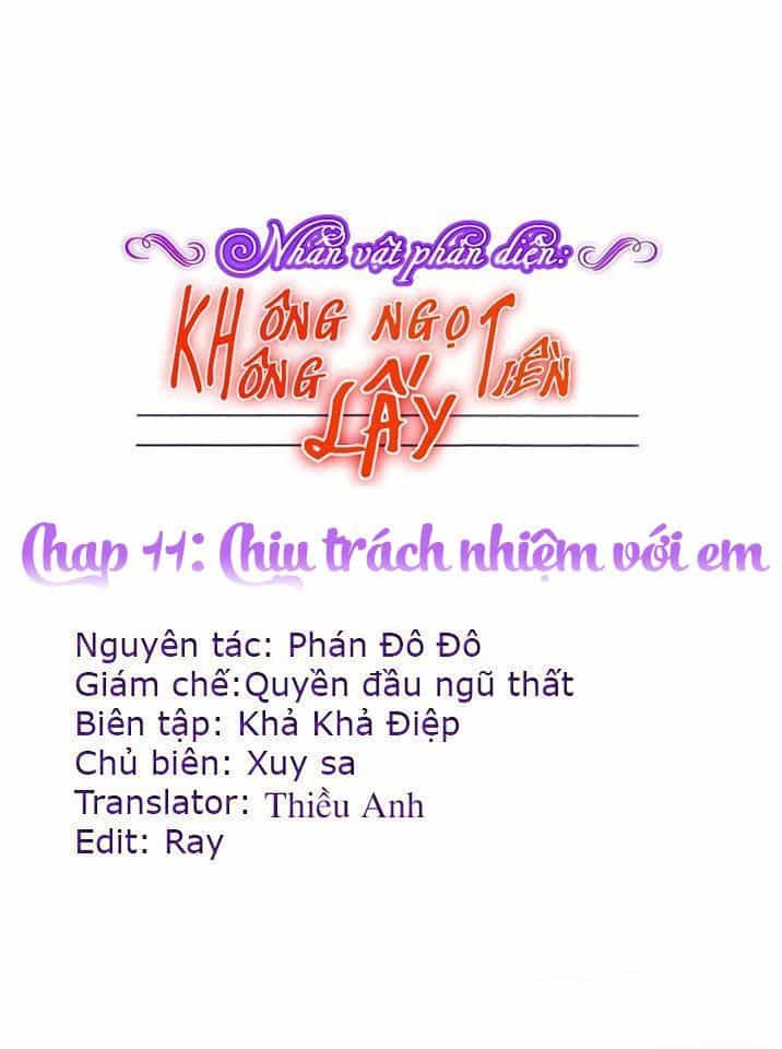 Nhân Vật Phản Diện: Không Ngọt Không Lấy Tiền - Chương 11 - ảnh 2