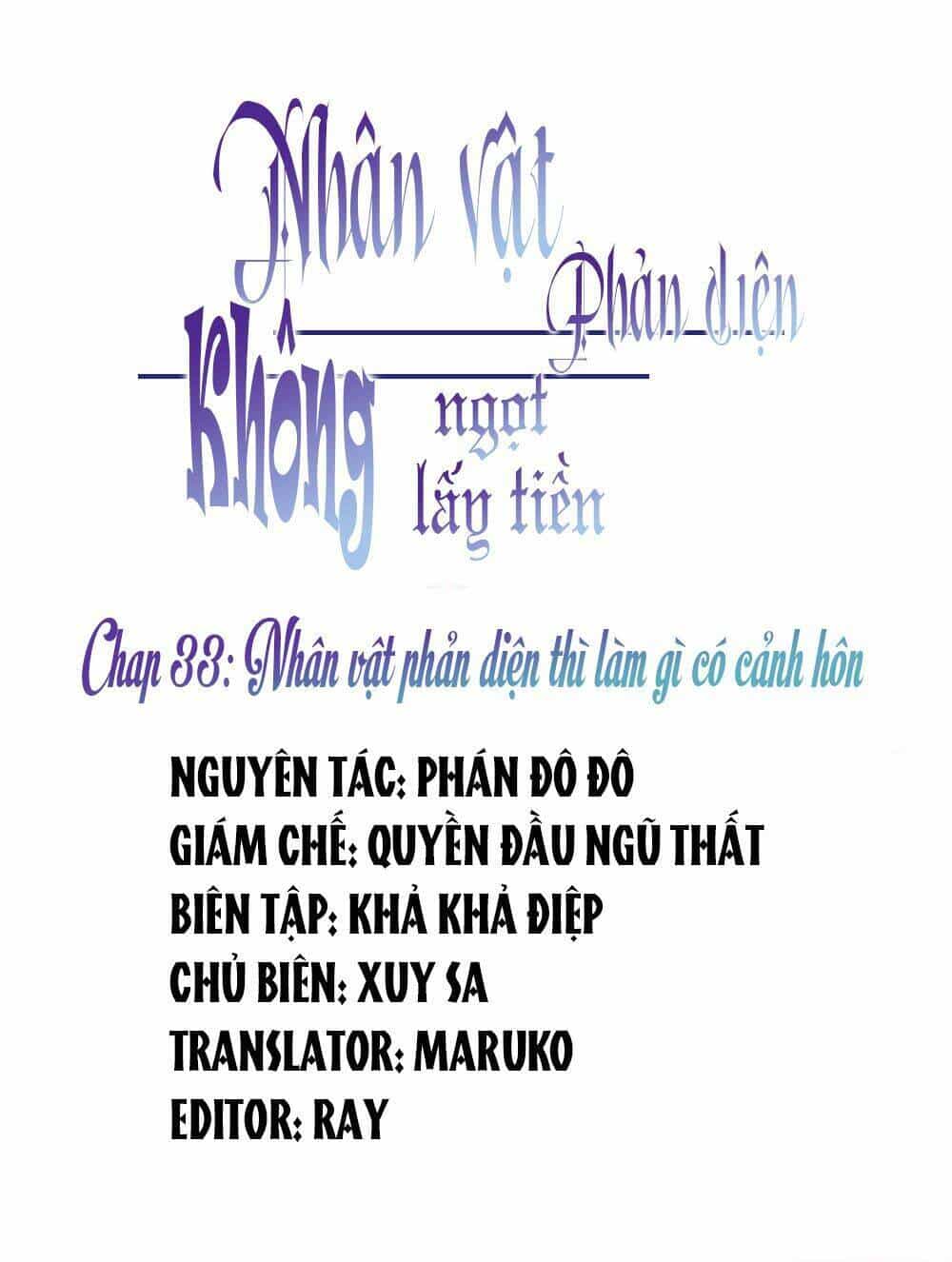 Nhân Vật Phản Diện: Không Ngọt Không Lấy Tiền - Chương 53 - ảnh 3