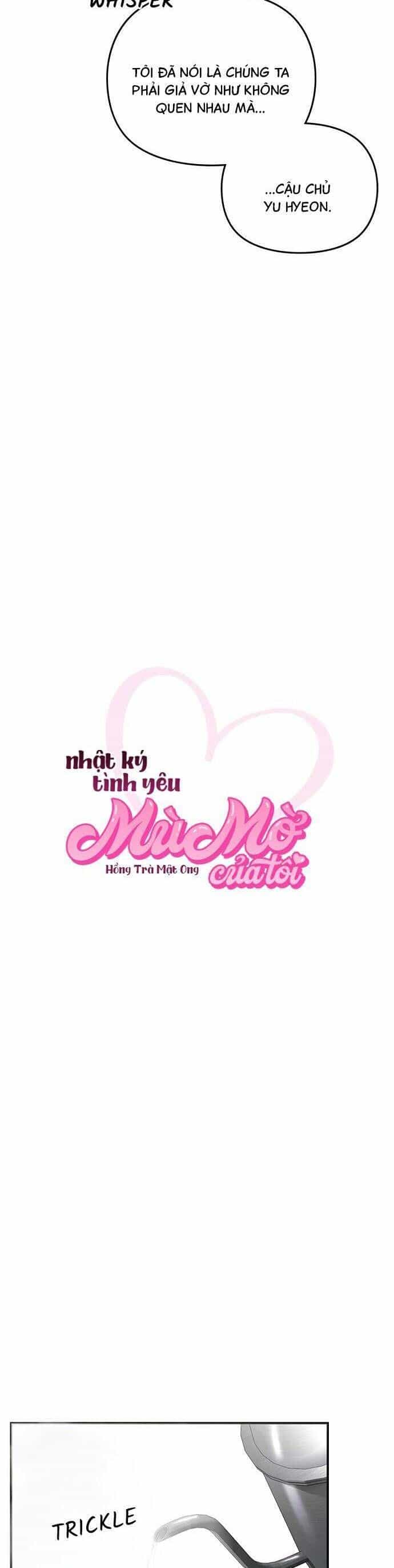 Nhật Ký Tình Yêu Mù Mờ Của Tôi - Chương 8 - ảnh 11