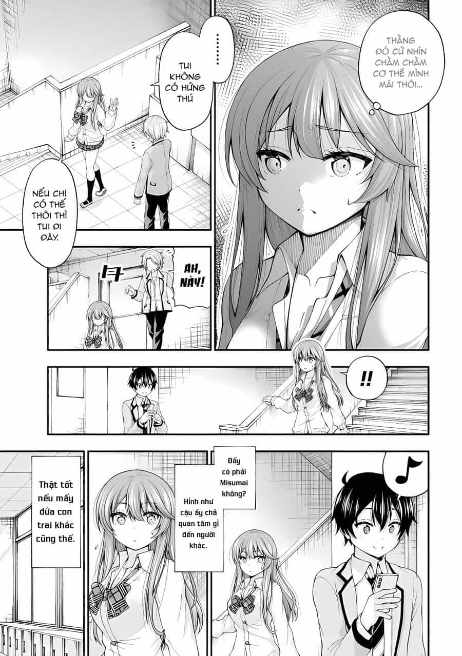 Nhỏ Gyaru Lẽ Ra Tỏ Tình Với Người U Ám Như Tôi Chỉ Vì Trò Chơi Trừng Phạt, Nhưng Dù Có Nhìn Kiểu Gì Thì Cổ Cũng Yêu Tôi Mà! - Chương 2.5 - ảnh 5