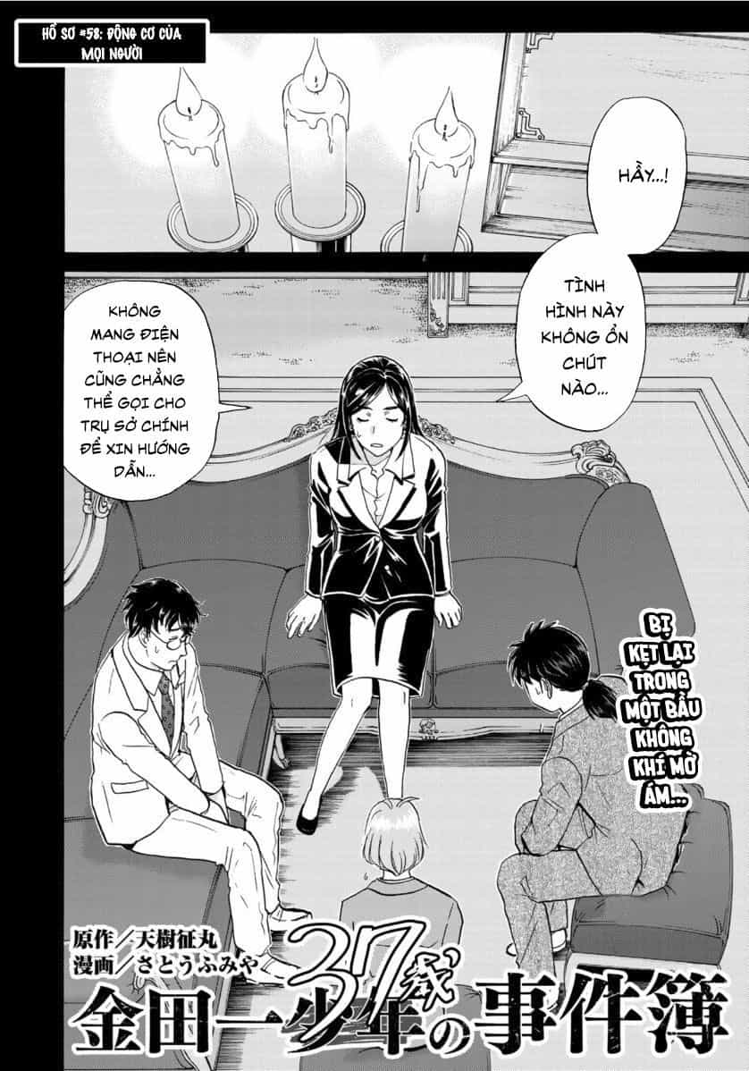 Những Vụ Án Của Kindaichi Ở Tuổi 37 - Chương 58 - ảnh 2