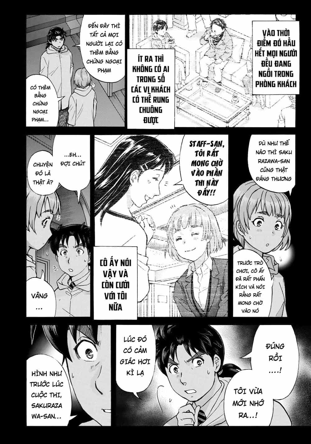 Những Vụ Án Của Kindaichi Ở Tuổi 37 - Chương 8 - ảnh 10
