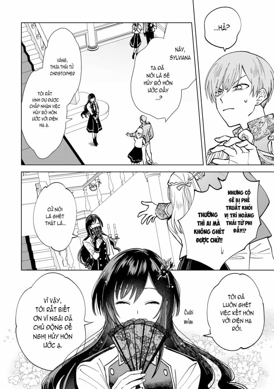 Nữ Phản Diện Muốn Tận Hưởng Cuộc Sống Nhàn Nhã! - Vừa Bị Huỷ Hôn, Nhưng Thái Tử Thứ Hai Lại Liên Tục Đeo Bám Tôi - Chương 1 - ảnh 3