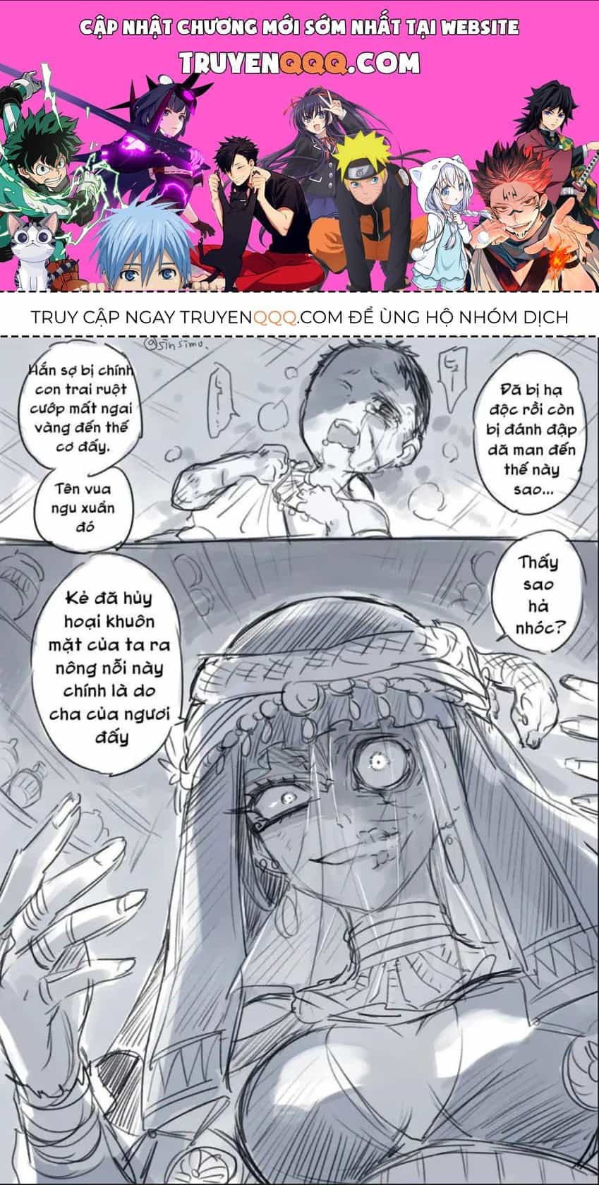 Nữ Phụ Thủy Và Pharaoh - Full End - Oneshot - ảnh 1
