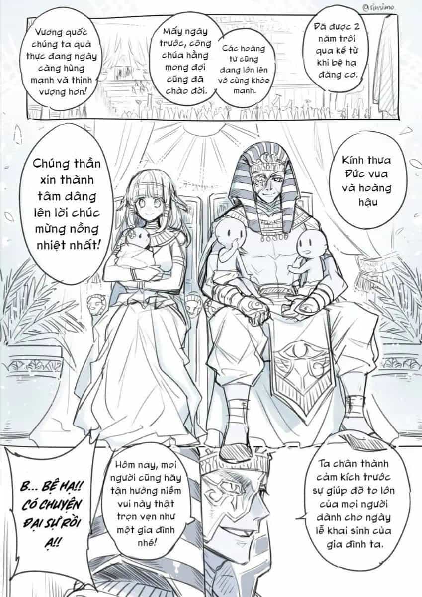 Nữ Phụ Thủy Và Pharaoh - Full End - Oneshot - ảnh 5