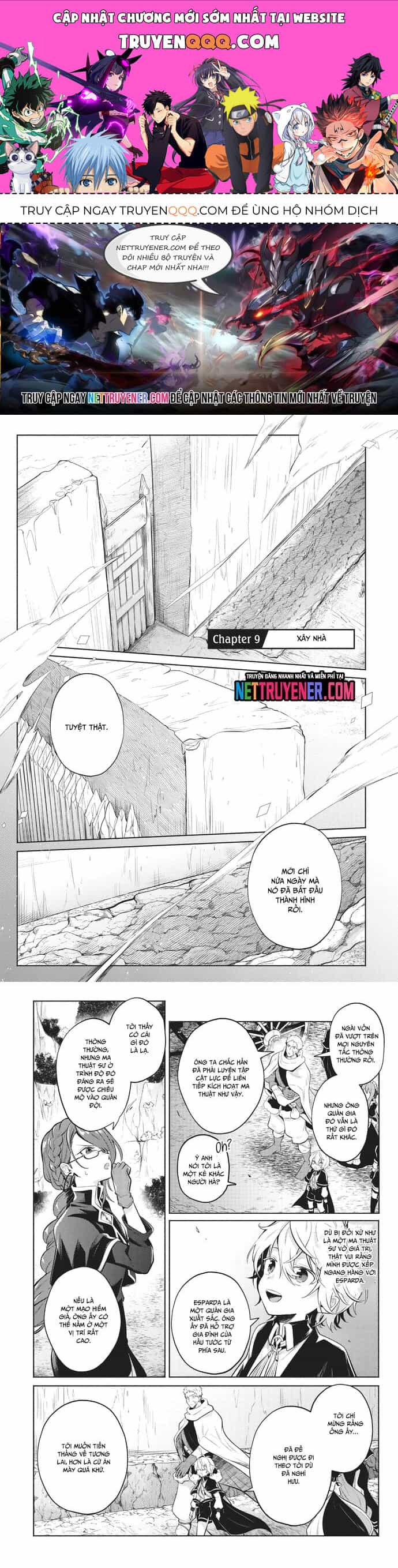 Okiraku Ryoushu No Tanoshii Ryouchi Bouei - Chương 9 - ảnh 1