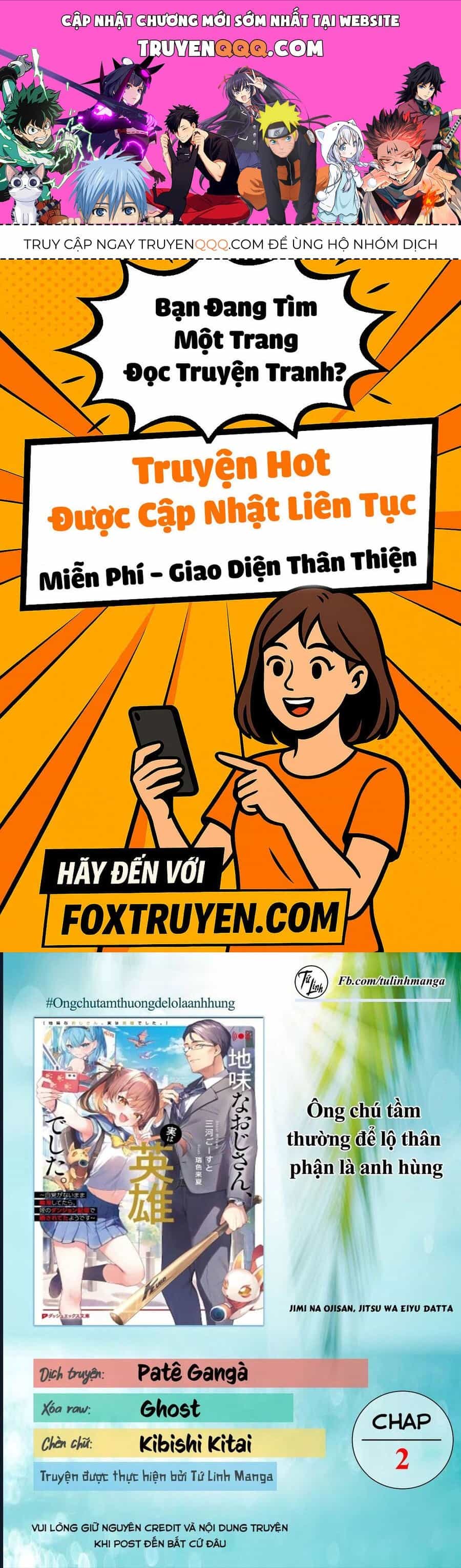 Ông Chú Tầm Thường Để Lộ Là Thân Phận Anh Hùng - Chương 2 - ảnh 1