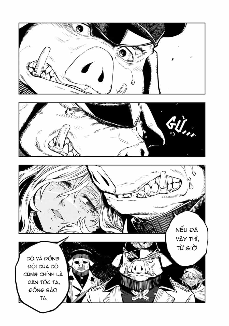 Orcsen Oukokushi ~Yaban Na Orc No Kuni Wa, Ikanishite Heiwa Na Elf No Kuni Wo Yakiharau Ni Itatta Ka~ - Chương 1 - ảnh 60