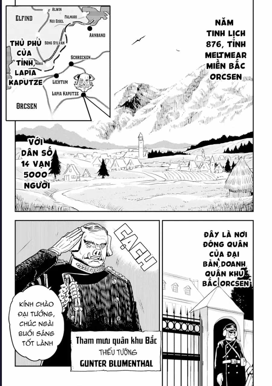 Orcsen Oukokushi ~Yaban Na Orc No Kuni Wa, Ikanishite Heiwa Na Elf No Kuni Wo Yakiharau Ni Itatta Ka~ - Chương 10 - ảnh 13