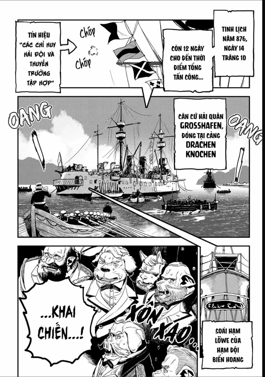 Orcsen Oukokushi ~Yaban Na Orc No Kuni Wa, Ikanishite Heiwa Na Elf No Kuni Wo Yakiharau Ni Itatta Ka~ - Chương 12 - ảnh 17