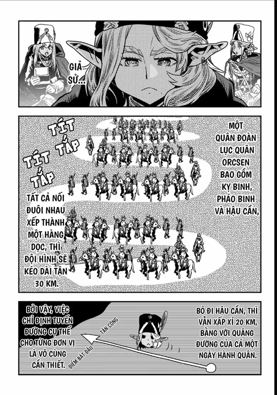 Orcsen Oukokushi ~Yaban Na Orc No Kuni Wa, Ikanishite Heiwa Na Elf No Kuni Wo Yakiharau Ni Itatta Ka~ - Chương 13 - ảnh 40