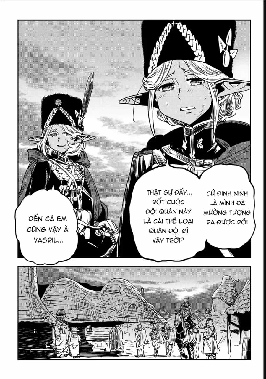 Orcsen Oukokushi ~Yaban Na Orc No Kuni Wa, Ikanishite Heiwa Na Elf No Kuni Wo Yakiharau Ni Itatta Ka~ - Chương 13 - ảnh 48