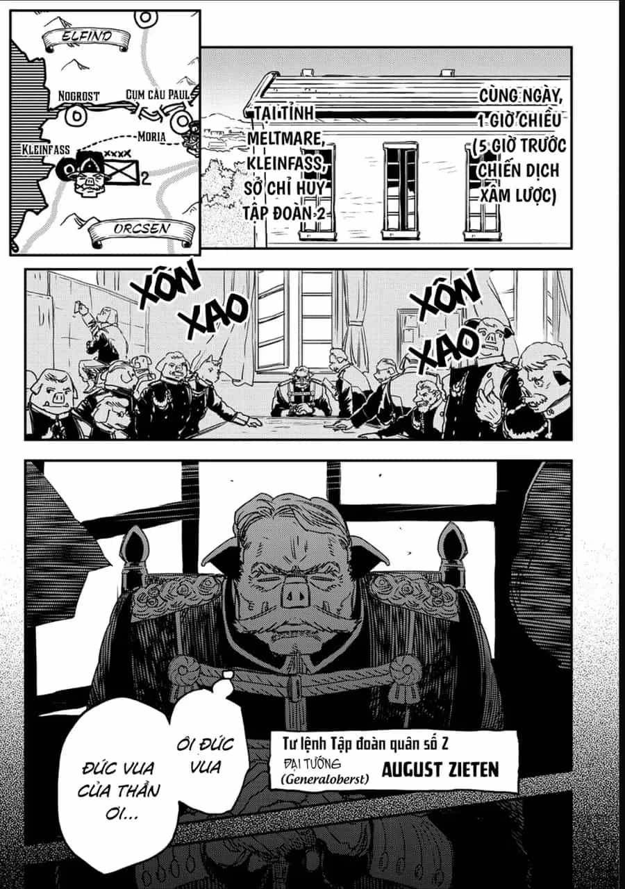 Orcsen Oukokushi ~Yaban Na Orc No Kuni Wa, Ikanishite Heiwa Na Elf No Kuni Wo Yakiharau Ni Itatta Ka~ - Chương 14 - ảnh 19